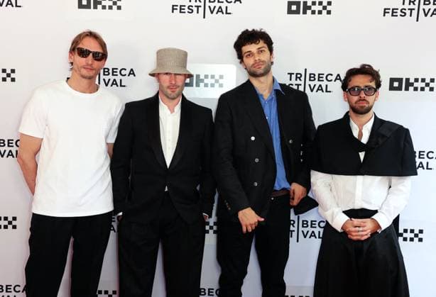 Tribeca Festival - Only What We Carry Premiere - NYC Jouri Smit, Marc-Antoine Barrois, Liam Hellmann and Charles Benoin attend the premiere Only What We Carry at the Tribeca Film Festival in New York, NY on June 6, 2026. Photo by Charles Guerin ABACAPRESS.COM New York City NY United States  Copyright: xGuerinxCharles ABACAx