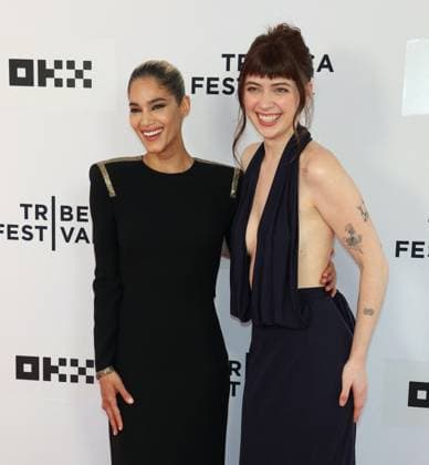 Tribeca Festival - Only What We Carry Premiere - NYC Sofia Boutella and Lizzy McAlpine attend the premiere Only What We Carry at the Tribeca Film Festival in New York, NY on June 6, 2026. Photo by Charles Guerin ABACAPRESS.COM New York City NY United States  Copyright: xGuerinxCharles ABACAx