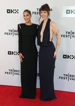 Tribeca Festival - Only What We Carry Premiere - NYC Sofia Boutella and Lizzy McAlpine attend the premiere Only What We Carry at the Tribeca Film Festival in New York, NY on June 6, 2026. Photo by Charles Guerin ABACAPRESS.COM New York City NY United States  Copyright: xGuerinxCharles ABACAx