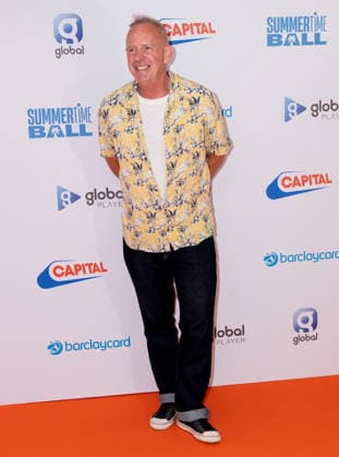 Fatboy Slim (Norman Cook) attends Capital™s Summertime Ball with Barclaycard 2026, at Wembley Stadium in London, England. UK. Saturday 6th June 2026. Copyright: xJamesxWarrenx CAPITAL SUMMERTIME BALL-21