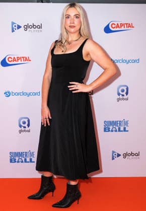 Sarah Devine attends Capital™s Summertime Ball with Barclaycard 2026, at Wembley Stadium in London, England. UK. Saturday 6th June 2026. Copyright: xJamesxWarrenx CAPITAL SUMMERTIME BALL-63