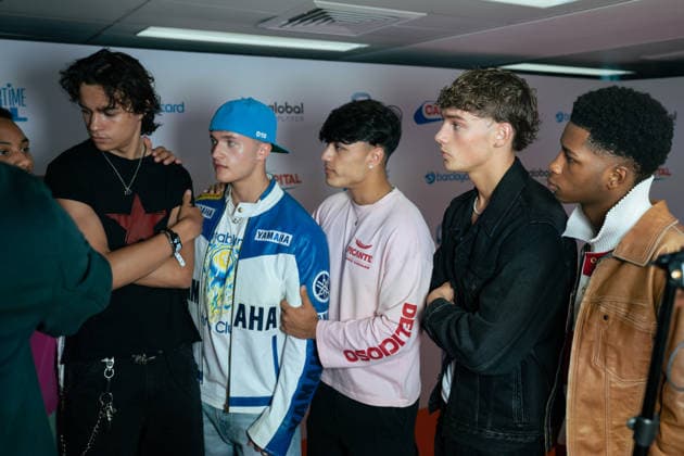 Capital s Summertime Ball 2026 - Arrivals in London, UK - 06 Jun 2026 (L-R) Josh Olliver, Hendrik Christoffersen, Danny Bretherton, Nicolas Alves, John Fadare, Cruz Lee-Ojo and Seán Hayden from December 10 attend Capital s Summertime Ball 2026 at Wembley Stadium. London United Kingdom Copyright: xLounisxTiarx xSOPAxImagesx DSC02709
