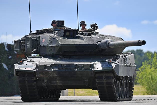 Live Demonstration Dynamic Display Kampfpanzer KNDS Leopard 2A7V. Tag der Bundeswehr 2026 am 06.06.2026 an der Universitaet der Bundeswehr in Neubiberg. *** Live demonstration Dynamic Display main battle tank KNDS Leopard 2A7V Day of the Bundeswehr 2026 on 06 06 2026 at the University of the Bundeswehr in Neubiberg
