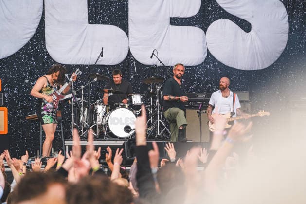 IDLES live at Northside 2026 Aarhus, Denmark. 05th, June 2026. The British post-punk band IDLES performs a live concert during the Danish music festival Northside 2026 in Aarhus. Here vocalist Joe Talbot is seen live on stage with the band Denmark, Aarhus  Copyright: xGonzalesxPhoto RolfxMeldgaardx