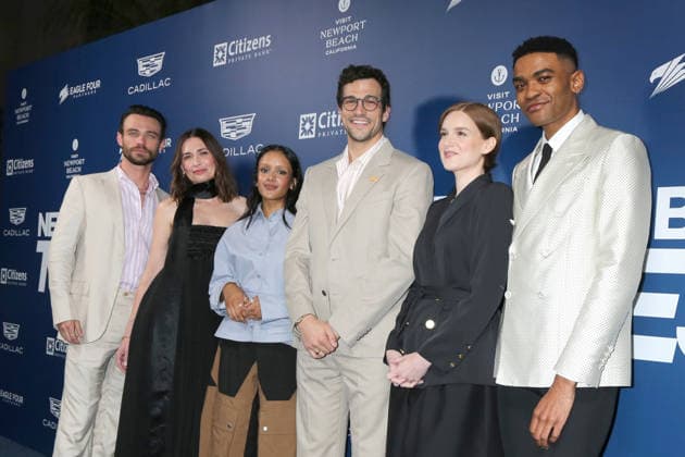 USA - Newport Beach TV Festival - Newport Beach LOS ANGELES - JUN 6: Paul Anthony Kelly, Karolina Wydra, Shabana Azeez, Thomas Doherty, Ashley Padilla, Owen Thiele at the Newport Beach TV Festival at the Lido Theater on June 6, 2026 in Newport Beach, CA Newport Beach CA USA  Copyright: xKathyxHutchinsx xHutchinsxPhotox