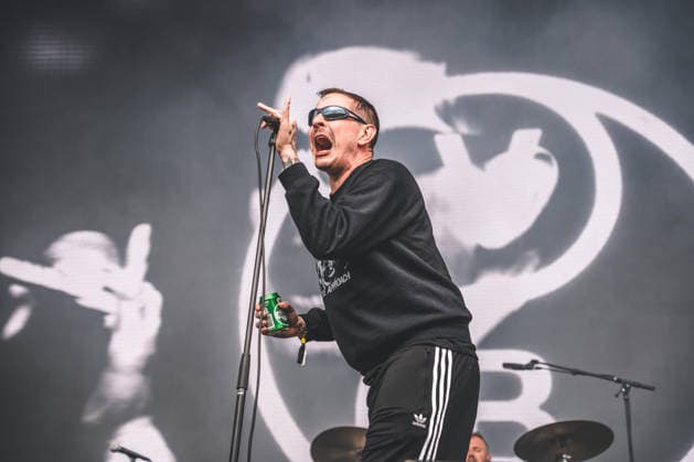 Viagra Boys live at Northside 2026 Aarhus, Denmark. 06th, June 2026. The Swedish punk band Viagra Boys performs a live concert during the Danish music festival Northside 2026 in Aarhus. Here vocalist Sebastian Murphy is seen live on stage. Denmark, Aarhus  Copyright: xGonzalesxPhoto RolfxMeldgaardx