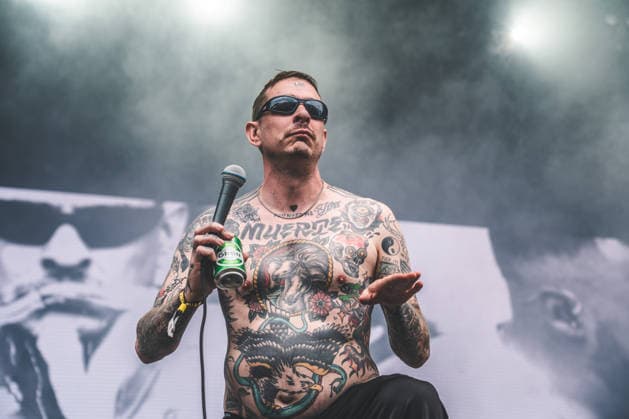 Viagra Boys live at Northside 2026 Aarhus, Denmark. 06th, June 2026. The Swedish punk band Viagra Boys performs a live concert during the Danish music festival Northside 2026 in Aarhus. Here vocalist Sebastian Murphy is seen live on stage. Denmark, Aarhus  Copyright: xGonzalesxPhoto RolfxMeldgaardx