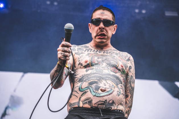 Viagra Boys live at Northside 2026 Aarhus, Denmark. 06th, June 2026. The Swedish punk band Viagra Boys performs a live concert during the Danish music festival Northside 2026 in Aarhus. Here vocalist Sebastian Murphy is seen live on stage. Denmark, Aarhus  Copyright: xGonzalesxPhoto RolfxMeldgaardx