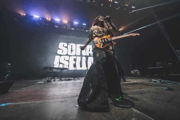 Sofia Isella live at Northside 2026 Aarhus, Denmark. 06th, June 2026. The American singer and musician Sofia Isella performs a live concert during the Danish music festival Northside 2026 in Aarhus. Denmark, Aarhus  Copyright: xGonzalesxPhoto RolfxMeldgaardx
