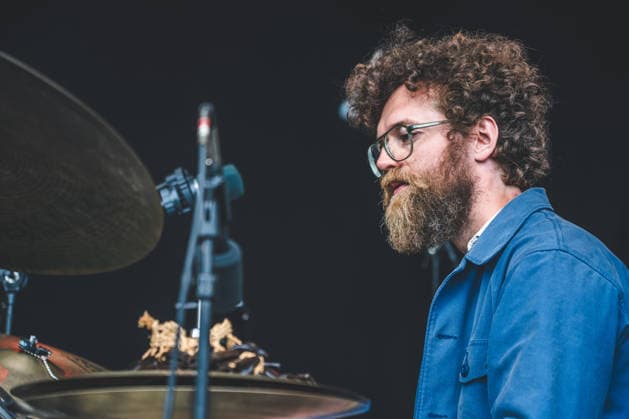 Svaneborg Kardyb live at Northside 2026 Aarhus, Denmark. 06th, June 2026. The acclaimed Danish jazz duo Svaneborg Kardyb performs a live concert during the Danish music festival Northside 2026 in Aarhus. Here drummer Jonas Kardyb is seen live on stage. Denmark, Aarhus  Copyright: xGonzalesxPhoto RolfxMeldgaardx