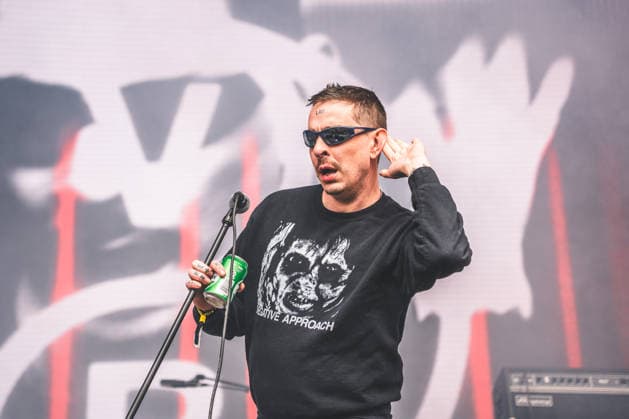 Viagra Boys live at Northside 2026 Aarhus, Denmark. 06th, June 2026. The Swedish punk band Viagra Boys performs a live concert during the Danish music festival Northside 2026 in Aarhus. Here vocalist Sebastian Murphy is seen live on stage. Denmark, Aarhus  Copyright: xGonzalesxPhoto RolfxMeldgaardx