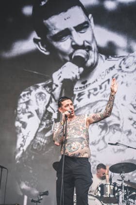 Viagra Boys live at Northside 2026 Aarhus, Denmark. 06th, June 2026. The Swedish punk band Viagra Boys performs a live concert during the Danish music festival Northside 2026 in Aarhus. Here vocalist Sebastian Murphy is seen live on stage. Denmark, Aarhus  Copyright: xGonzalesxPhoto RolfxMeldgaardx