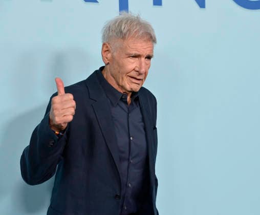 Cast member Harrison Ford attends Apple TV s dramatic comedy series Shrinking Emmy FYC Event screening at the DGA Theatre Complex on Saturday, June 6, 2026. Storyline: A grieving therapist starts to tell his clients exactly what he thinks. Ignoring his training and ethics, he finds himself making huge changes to people s lives - including his own.  LAP2026060628 JIMxRUYMEN