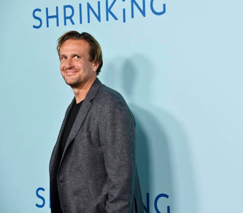 Cast member Jason Segal attends Apple TV s dramatic comedy series Shrinking Emmy FYC Event screening at the DGA Theatre Complex on Saturday, June 6, 2026. Storyline: A grieving therapist starts to tell his clients exactly what he thinks. Ignoring his training and ethics, he finds himself making huge changes to people s lives - including his own.  LAP2026060603 JIMxRUYMEN