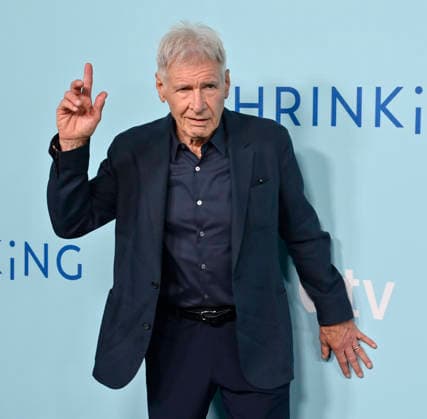Cast member Harrison Ford attends Apple TV s dramatic comedy series Shrinking Emmy FYC Event screening at the DGA Theatre Complex on Saturday, June 6, 2026. Storyline: A grieving therapist starts to tell his clients exactly what he thinks. Ignoring his training and ethics, he finds himself making huge changes to people s lives - including his own.  LAP2026060619 JIMxRUYMEN