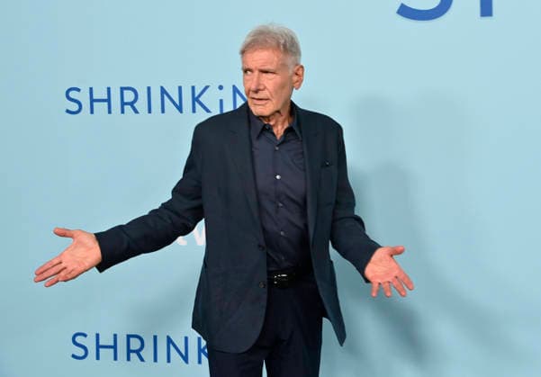 Cast member Harrison Ford attends Apple TV s dramatic comedy series Shrinking Emmy FYC Event screening at the DGA Theatre Complex on Saturday, June 6, 2026. Storyline: A grieving therapist starts to tell his clients exactly what he thinks. Ignoring his training and ethics, he finds himself making huge changes to people s lives - including his own.  LAP2026060622 JIMxRUYMEN