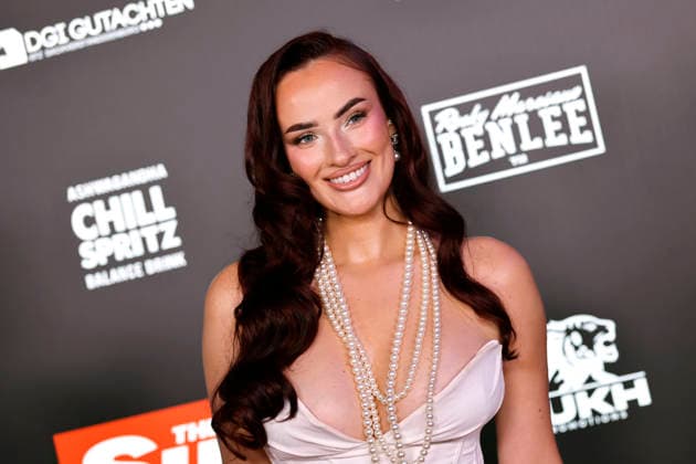Reality-TV-Star Paulina Ljubas bei Fame Fighting International, dem großen Promi-Boxen von BILD und Eugen Lopez - erstmalig in Kooperation mit Misfits Boxing und dem britischen Medienpartner The Sun - in der Leverkusener Ostermann Arena. Leverkusen, 06.06.2026 NRW Deutschland *** Reality TV star Paulina Ljubas at Fame Fighting International, the big celebrity boxing event organized by BILD and Eugen Lopez for the first time in cooperation with Misfits Boxing and British media partner The Sun at the Ostermann Arena Leverkusen, 06 06 2026 NRW Germany Copyright: xChristophxHardtx