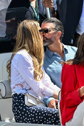 Donald Trump Jr and his wife Bettina Anderson in the paddocks of the Formula 1 Louis Vuitton Grand Prix of Monaco 2026, in Monte Carlo, Monaco, on June 7, 2026 Bruno Bebert Bestimage Donald Trump Jr and his wife Bettina Anderson in the paddocks of the Formula 1 Louis Vuitton Grand Prix of Monaco 2026, in Monte Carlo, Monaco, on June 7, 2026 Monte Carlo Monaco  Copyright: xBrunoxBebertx xBestimagexBrunoxBebertx xBestimagex