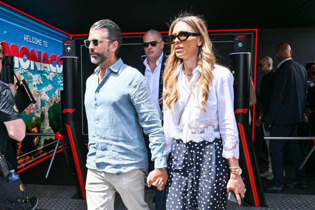 Donald Trump Jr and his wife Bettina Anderson in the paddocks of the Formula 1 Louis Vuitton Grand Prix of Monaco 2026, in Monte Carlo, Monaco, on June 7, 2026 Bruno Bebert Bestimage Donald Trump Jr and his wife Bettina Anderson in the paddocks of the Formula 1 Louis Vuitton Grand Prix of Monaco 2026, in Monte Carlo, Monaco, on June 7, 2026 Monte Carlo Monaco  Copyright: xBrunoxBebertx xBestimagexBrunoxBebertx xBestimagex