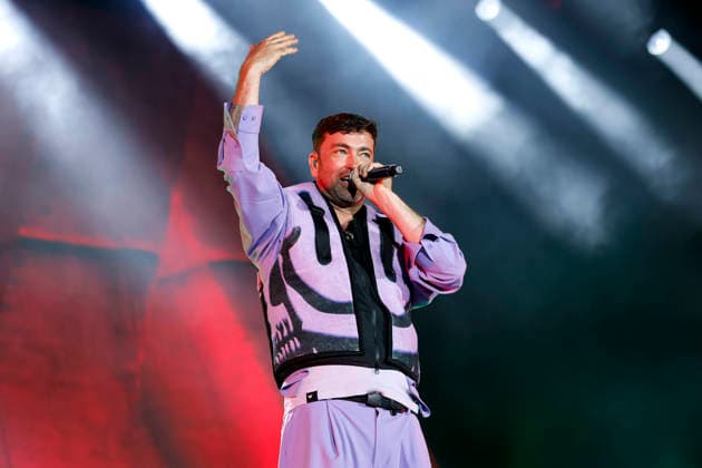 Sänger und Rapper Marteria (Marten Laciny) bei Rock am Ring (RaR) 2026. Rock am Ring ist ein von Marek Lieberberg gegründetes Musikfestival, das traditionell auf dem Nürburgring in der Nähe der Stadt Adenau in der Eifel stattfindet. Es gilt als das traditionsreichste Rockfestival Deutschlands. Nürburg, 06.06.2026 Rheinland-Pfalz Deutschland *** Singer and rapper Marteria Marten Laciny at Rock am Ring RaR 2026 Rock am Ring is a music festival founded by Marek Lieberberg, which traditionally takes place at the Nürburgring near the town of Adenau in the Eifel region It is considered the most traditional rock festival in Germany Nürburg, 06 06 2026 Rhineland-Palatinate Germany Copyright: xChristophxHardtx