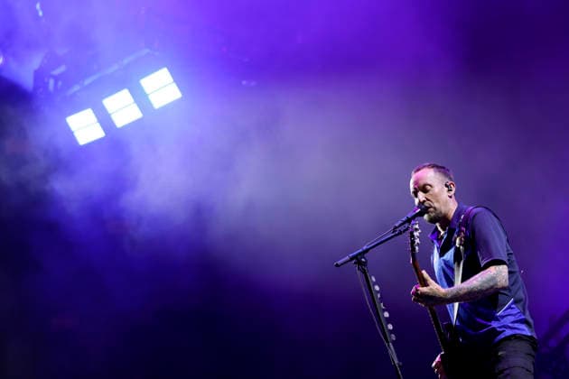 Sänger Michael Poulsen von der Band Volbeat bei Rock am Ring (RaR) 2026. Rock am Ring ist ein von Marek Lieberberg gegründetes Musikfestival, das traditionell auf dem Nürburgring in der Nähe der Stadt Adenau in der Eifel stattfindet. Es gilt als das traditionsreichste Rockfestival Deutschlands. Nürburg, 06.06.2026 Rheinland-Pfalz Deutschland *** Singer Michael Poulsen from the band Volbeat at Rock am Ring RaR 2026 Rock am Ring is a music festival founded by Marek Lieberberg, which traditionally takes place at the Nürburgring near the town of Adenau in the Eifel region It is considered the most traditional rock festival in Germany Nürburg, 06 06 2026 Rhineland-Palatinate Germany Copyright: xChristophxHardtx