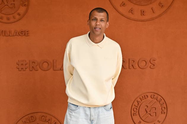 2026 French Open - Celebs At The Village Stromae posing at the village during Day Fifteen of the 2026 French Open on June 07, 2026 in Paris, France. Photo by Laurent Zabulon Paris France  Copyright: xZabulonxLaurent ABACAx