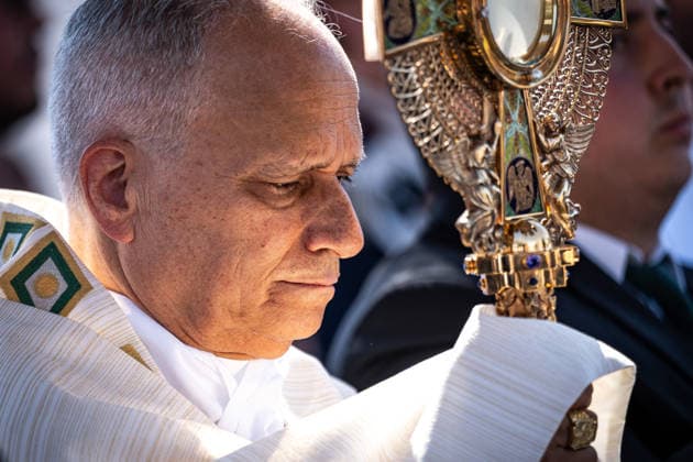 June 7, 2026, Madrid, Madrid, SPAIN: POPE LEO XIV during the second day of his official visit to Spain, where he officiated Holy Mass in the famous Plaza de Cibeles in Madrid. Madrid SPAIN  - ZUMAc270 20260607_zip_c270_017 Copyright: xDavidxCruzxSanzx