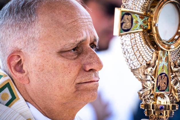 June 7, 2026, Madrid, Madrid, SPAIN: POPE LEO XIV during the second day of his official visit to Spain, where he officiated Holy Mass in the famous Plaza de Cibeles in Madrid. Madrid SPAIN  - ZUMAc270 20260607_zip_c270_019 Copyright: xDavidxCruzxSanzx