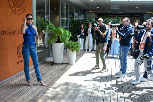 Internationaux de Roland Garros Village du 7 juin People at Village before Mens final 457115 2026 06 07 France Kerr, Miranda  Copyright: xSergexArnalx xStarfacex STAR_457115_016