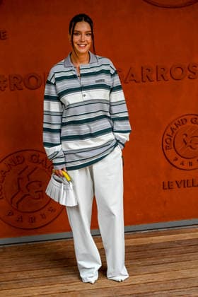 Internationaux de Roland Garros Village du 7 juin People at Village before Mens final 457115 2026 06 07 France Exarchopoulos, Adèle  Copyright: xSergexArnalx xStarfacex STAR_457115_041