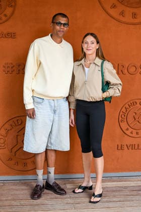 Internationaux de Roland Garros Village du 7 juin People at Village before Mens final 457115 2026 06 07 France Haver, Paul Van Stromae  Copyright: xSergexArnalx xStarfacex STAR_457115_054
