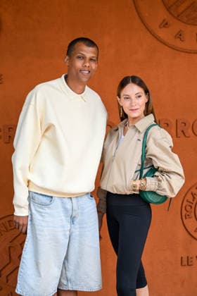 Internationaux de Roland Garros Village du 7 juin People at Village before Mens final 457115 2026 06 07 France Haver, Paul Van Stromae  Copyright: xSergexArnalx xStarfacex STAR_457115_055