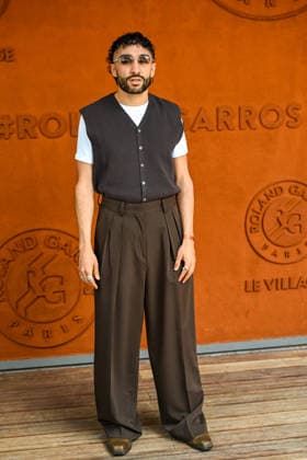 Internationaux de Roland Garros Village du 7 juin People at Village before Mens final 457115 2026 06 07 France Pamart, Sofiane  Copyright: xSergexArnalx xStarfacex STAR_457115_065