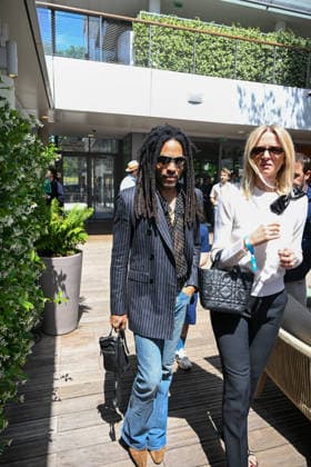 Internationaux de Roland Garros Village du 7 juin People at Village before Mens final 457115 2026 06 07 Kravitz, Lenny  Copyright: xSergexArnalx xStarfacex STAR_457115_164