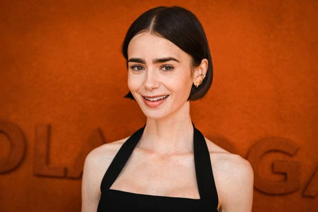 June 7, 2026, Paris, France, France: Lily Collins during the Roland-Garros 2026, French Open 2026, Grand Slam tennis tournament at Roland-Garros Stadium on June 07, 2026 in Paris, France. Paris France - ZUMAm308 20260607_zsp_m308_016 Copyright: xMatthieuxMirvillex