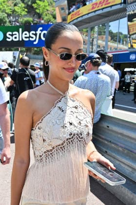 IPA85439214 - Monte Carlo, Formula 1 Monaco Grand Prix - Celebrities watch the race - Alexandra Leclerc In the photo: Alexandra Leclerc  Copyright: xManuelexMangiarottix xManuelexMangiarottix 85439214