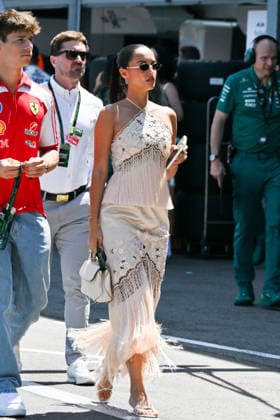 IPA85439315 - Monte Carlo, Formula 1 Monaco Grand Prix - Celebrities watch the race - Alexandra Leclerc In the photo: Alexandra Leclerc  Copyright: xManuelexMangiarottix xManuelexMangiarottix 85439315