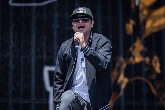 Rock am Ring 2026, Tag 3, 7.6.2026 Die kalifornische Rap-Rock-NuMetal-Band Hollywood Undead auf der Utopia Stage -- Mit dem Traditionsfestival Rock am Ring am Nürburgring in der Eifel startet in Deutschland die Festival-Saison. Rock am Ring findet in diesem Jahr vom 5. bis 7. Juni statt. Rund 80 Bands und Künstler stehen auf einer der drei großen Bühnen. Nürburg Nürburgring Rheinland-Pfalz Deutschland *** Rock am Ring 2026, Day 3, 7 6 2026 Californian rap rock NuMetal band Hollywood Undead on the Utopia Stage The traditional Rock am Ring festival at the Nürburgring in the Eifel region kicks off the festival season in Germany Rock am Ring will take place this year from 5 to 7 June Around 80 bands and artists will perform on one of the Copyright: xSebastianxDerixx