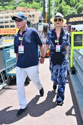 IPA85440118 - Monte Carlo, Formula 1 Monaco Grand Prix - Celebrities watch the race - Michael Douglas and Catherine Zeta-Jones Pictured.  Copyright: xManuelexMangiarottix xManuelexMangiarottix 85440118