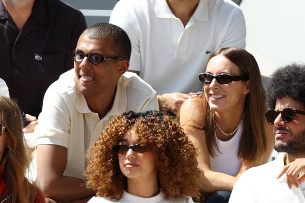 2026 French Open - tromae and Coralie Barbier In The Stands tromae and Coralie Barbier in the stands during Day Fifteen of the 2026 French Open on June 07, 2026 in Paris, France. Photo by Nasser Berzane ABACAPRESS.COM Paris France  Copyright: xBerzanexNasser ABACAx