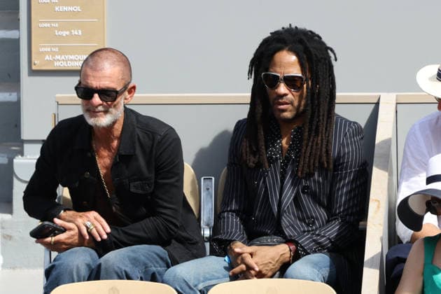 2026 French Open - Lenny Kravitz In The Stands Lenny Kravitz in the stands during Day Fifteen of the 2026 French Open on June 07, 2026 in Paris, France. Photo by Nasser Berzane ABACAPRESS.COM Paris France  Copyright: xBerzanexNasser ABACAx