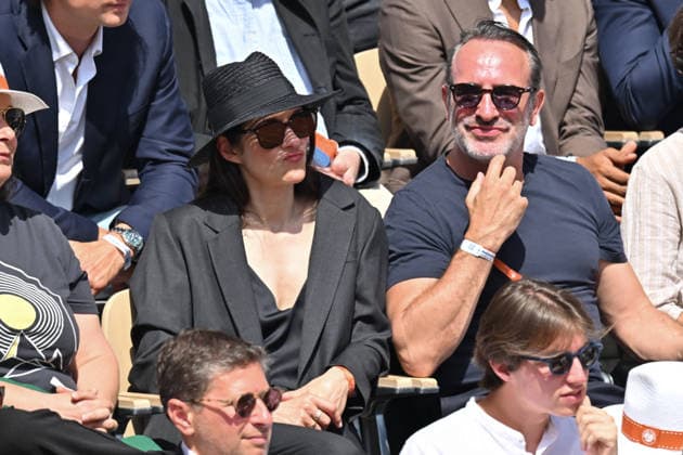 RECORD DATE NOT STATED 2026 French Open - Marion Cotillard And Jean Dujardin In The Stands Marion Cotillard And Jean Dujardin in the stands during Day Fifteen of the 2026 French Open on June 07, 2026 in Paris, France. Photo by Laurent Zabulon ABACAPRESS.COM Paris France  Copyright: xZabulonxLaurent ABACAx