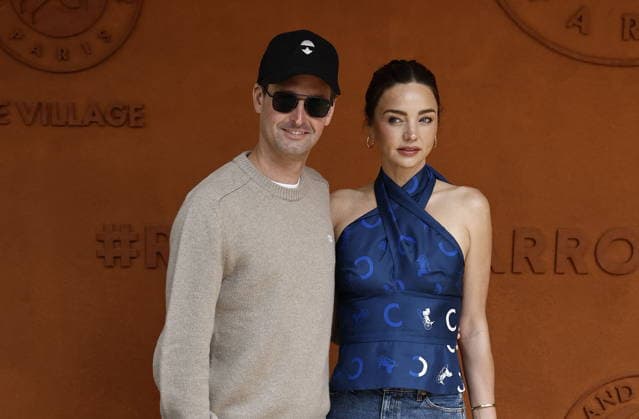 Miranda Kerr and husband Evan Spiegel during the 2026 French Open at Roland Garros in Paris, France, on June 7, 2026 Jacovides Moreau Bestimage Celebs attending the village photocall during the 2026 French Open at Roland Garros in Paris, France, on June 7, 2026 Paris France  Copyright: xJACOVIDES-MOREAUx xBESTIMAGExJACOVIDES-MOREAUx xBESTIMAGEx