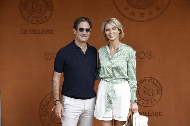 Sylvie Tellier and her husband Laurent Schenten during the 2026 French Open at Roland Garros in Paris, France, on June 7, 2026 Jacovides Moreau Bestimage Celebs attending the village photocall during the 2026 French Open at Roland Garros in Paris, France, on June 7, 2026 Paris France  Copyright: xJACOVIDES-MOREAUx xBESTIMAGExJACOVIDES-MOREAUx xBESTIMAGEx