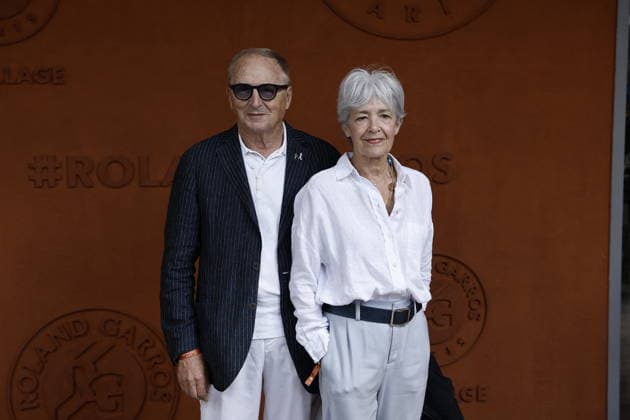 Astronaut Claudie Haigneré and her husband Jean Pierre during the 2026 French Open at Roland Garros in Paris, France, on June 7, 2026 Jacovides Moreau Bestimage Celebs attending the village photocall during the 2026 French Open at Roland Garros in Paris, France, on June 7, 2026 Paris France  Copyright: xJACOVIDES-MOREAUx xBESTIMAGExJACOVIDES-MOREAUx xBESTIMAGEx