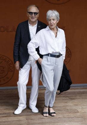 Astronaut Claudie Haigneré and her husband Jean Pierre during the 2026 French Open at Roland Garros in Paris, France, on June 7, 2026 Jacovides Moreau Bestimage Celebs attending the village photocall during the 2026 French Open at Roland Garros in Paris, France, on June 7, 2026 Paris France  Copyright: xJACOVIDES-MOREAUx xBESTIMAGExJACOVIDES-MOREAUx xBESTIMAGEx