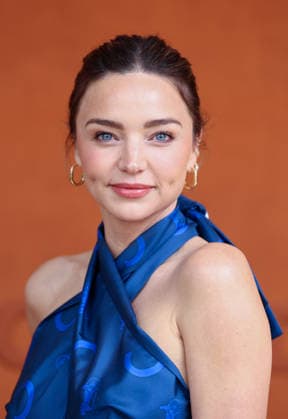 Roland Garros 2026 - Village jour 14 Miranda Kerr CÃ lÃ britÃ s au Village de Roland Garros pendant l Open de France Ã Paris le, 7 juin 2026.  Copyright: xDidierxFereyx