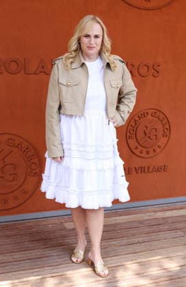 Roland Garros 2026 - Village jour 14 Rebel Wilson CÃ lÃ britÃ s au Village de Roland Garros pendant l Open de France Ã Paris le, 7 juin 2026.  Copyright: xDidierxFereyx