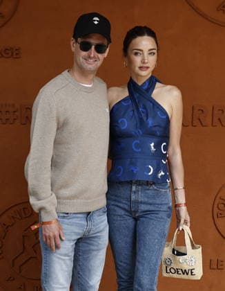 Miranda Kerr and husband Evan Spiegel during the 2026 French Open at Roland Garros in Paris, France, on June 7, 2026 Jacovides Moreau Bestimage Celebs attending the village photocall during the 2026 French Open at Roland Garros in Paris, France, on June 7, 2026 Paris France  Copyright: xJACOVIDES-MOREAUx xBESTIMAGExJACOVIDES-MOREAUx xBESTIMAGEx