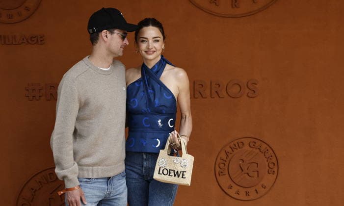 Miranda Kerr and husband Evan Spiegel during the 2026 French Open at Roland Garros in Paris, France, on June 7, 2026 Jacovides Moreau Bestimage Celebs attending the village photocall during the 2026 French Open at Roland Garros in Paris, France, on June 7, 2026 Paris France  Copyright: xJACOVIDES-MOREAUx xBESTIMAGExJACOVIDES-MOREAUx xBESTIMAGEx